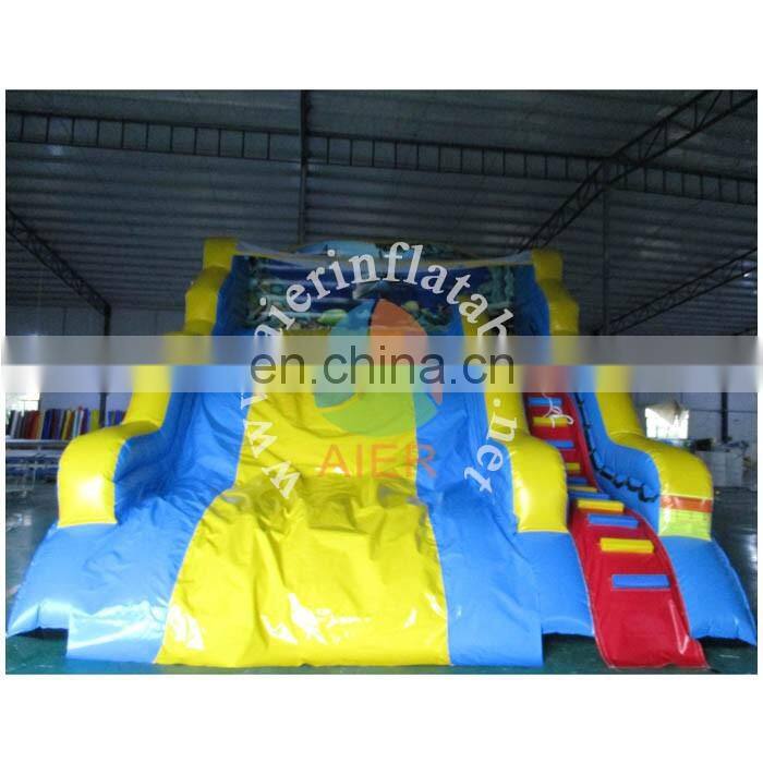 2017 Aier commercial Large Amusement Park Inflatable Water Slide for Sale