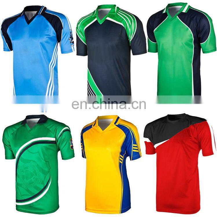 2016 custom wholesale custom blank cricket jersey logo design