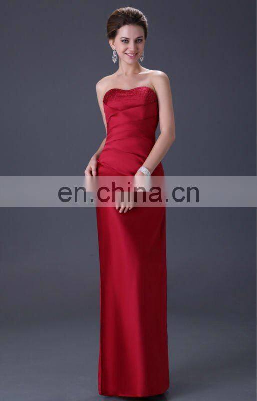 Grace Karin Sexy Long Red Evening Dresses CL3142