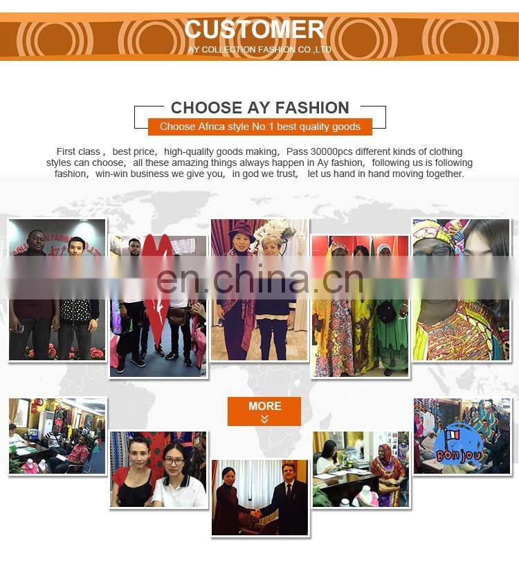 2016 African office fancy Paris fabirc for ladies bandage dress