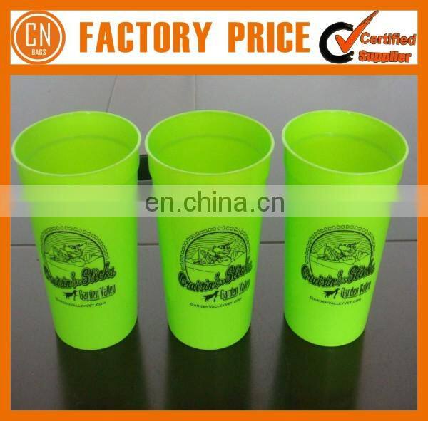 Disposable Logo Printing Plastic Beer Cup