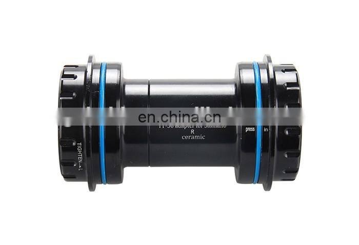 GUB PF30 MTB Bike Bicycle parts Bottom Brackets Press fit PF30 46mm through Axle transfer to 22 24mm Adapter for Shima-no sr-am