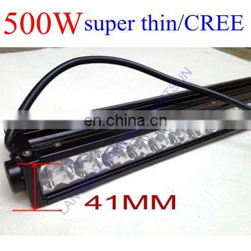 High power 50 inch 500w cr ee led light bar with 1 year warranty & E-mark & IP68 waterproof