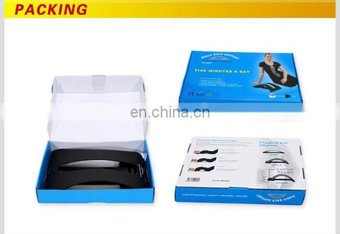 CE certificate custom massage posture corrector adjustable with massage ball