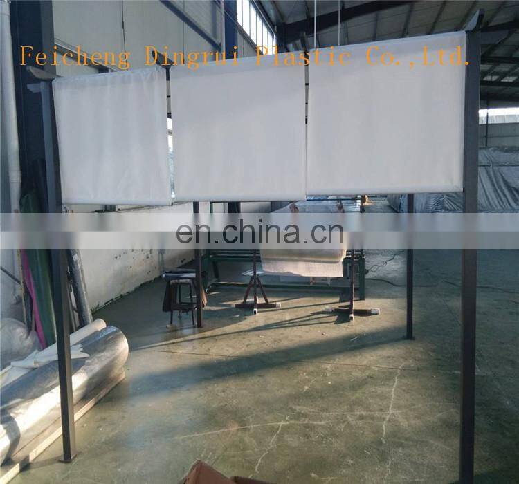 Steel Framed 10' by 10' Gazebo and PVC Coated Sail Finishing Grey Tent