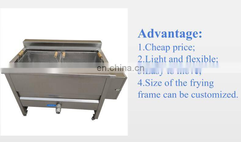 High quality french fries,puffed snacks,nuts,spring rolls Frying machine
