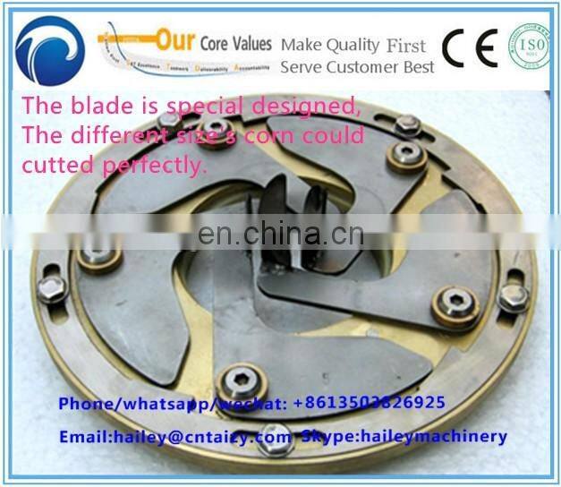 waxy corn frozen sweet corn kernel removing machine