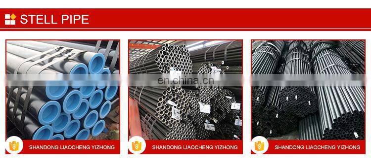 astm a106b round pipe seamless carbon steel pipe price list