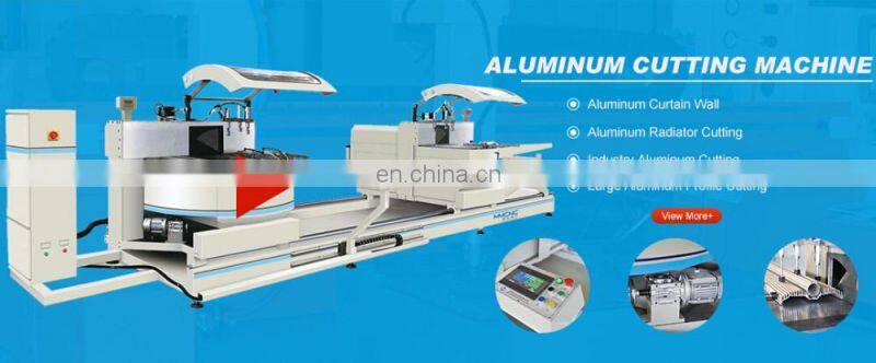 Attenion us.CNC Multi-function Double-head Cutting Machine