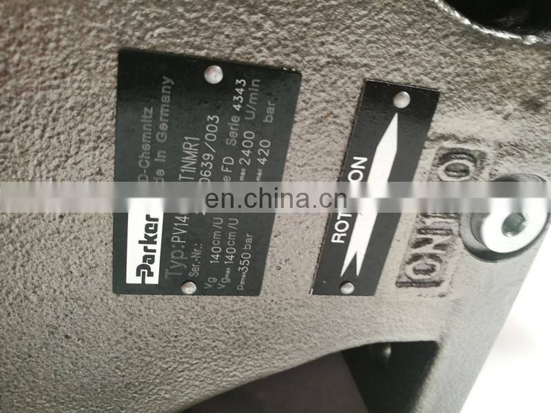 Trade assurance PARKER PV Series Plunger piston Pump PV016R1D1AYVMR1/NMMC PV180R1K8T1N001 PV180R1K1T1NF