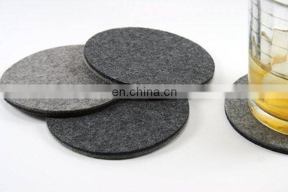Felt Double Colors Drink Coasters in 4mm Thick