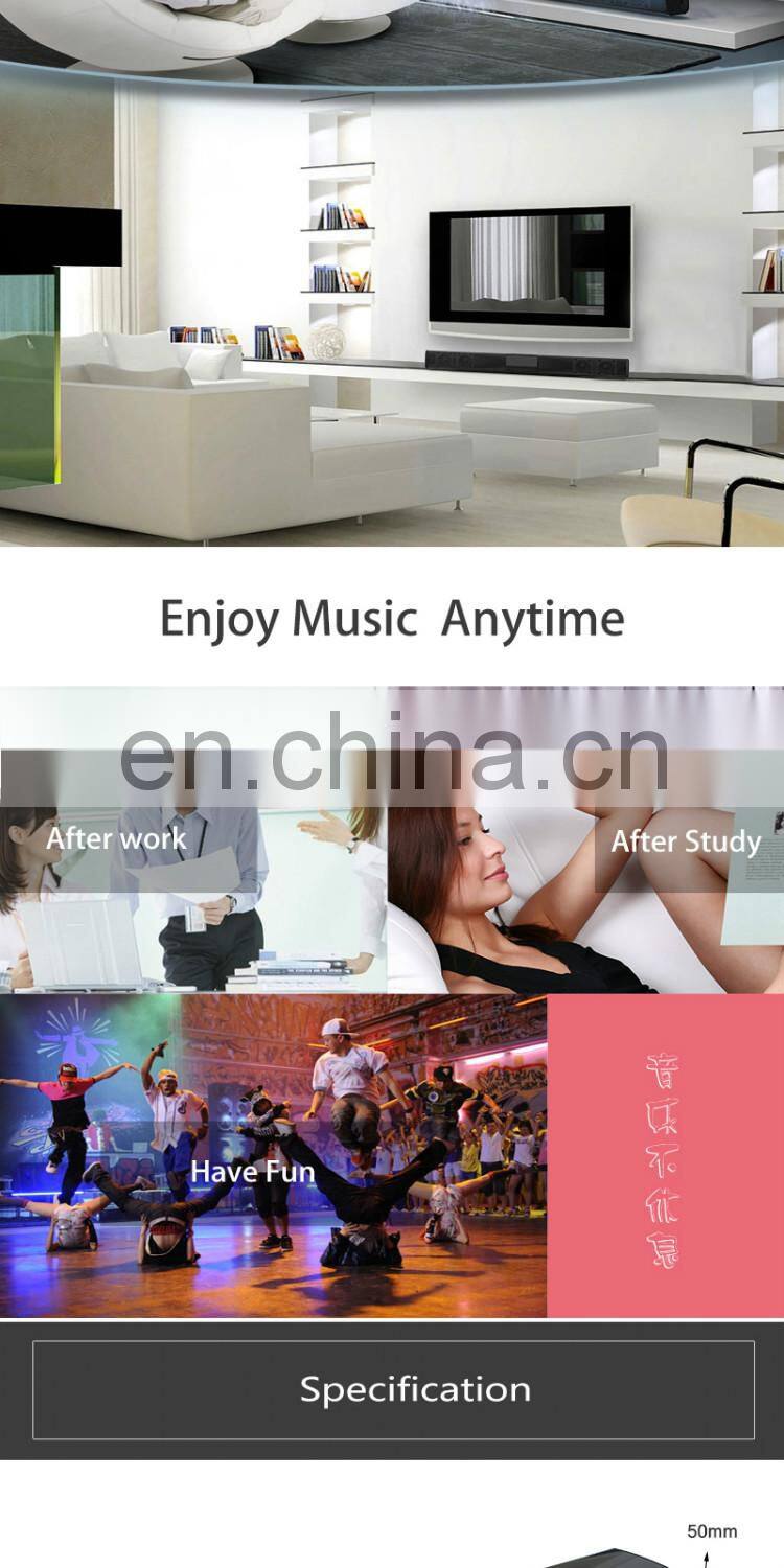 2019 mini bluetooth speaker box custom logo bluetooth Soundbar bluetooth speaker karaoke