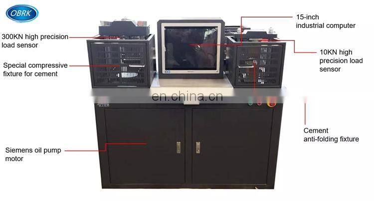 Concrete Cement Brick Compressive and Flexural Strength Testing Machine