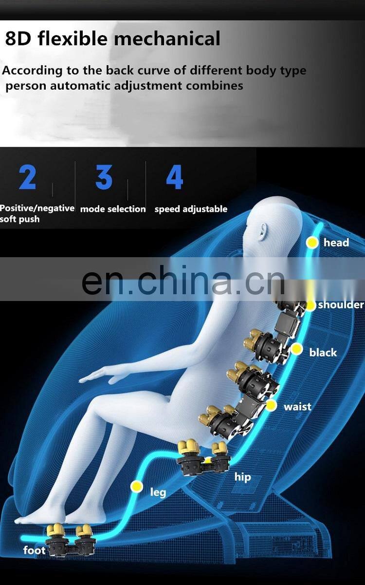 High Quality Heated Body Massager Seat Back And Neck Massage Chair For Relaxation
