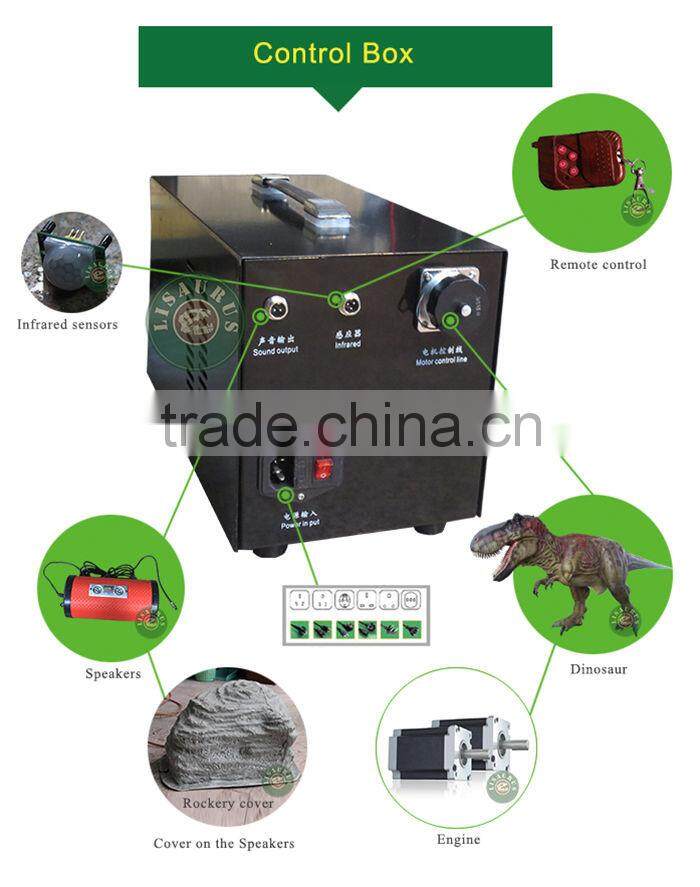 Lisaurus-J Latest Reptile park animatronic animal