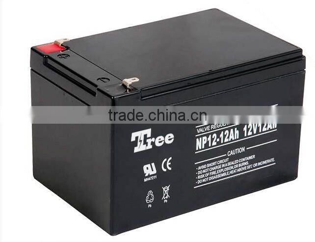 Maintenance Free Sealed VRLA 12v 12ah Agm Battery 12amp Manufacturer