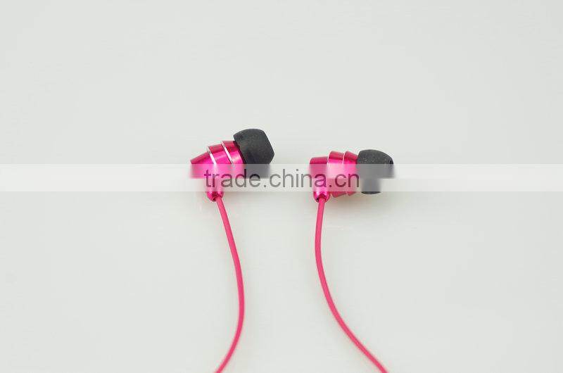 High quality v4.1 noise cancelling sport bluetooth earpiece/wireless earphone for mp3, tablet ,smartphone