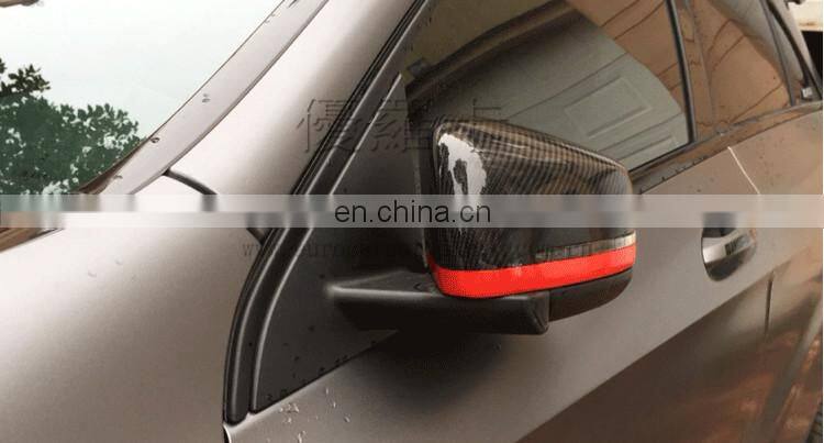 w204 carbon finber side mirror cover fit for A C CLS E CLA Class W204 W207 W212 W176 W218 W221 carbon mirror cover