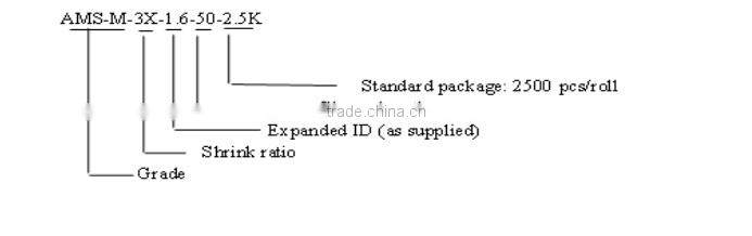 Military Standard, High Temperature Resistant, Oil Resistant, Heat Shrink Identification Sleeves