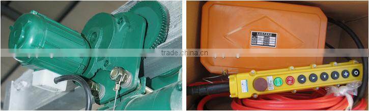 1 ton electric wire rope hoist