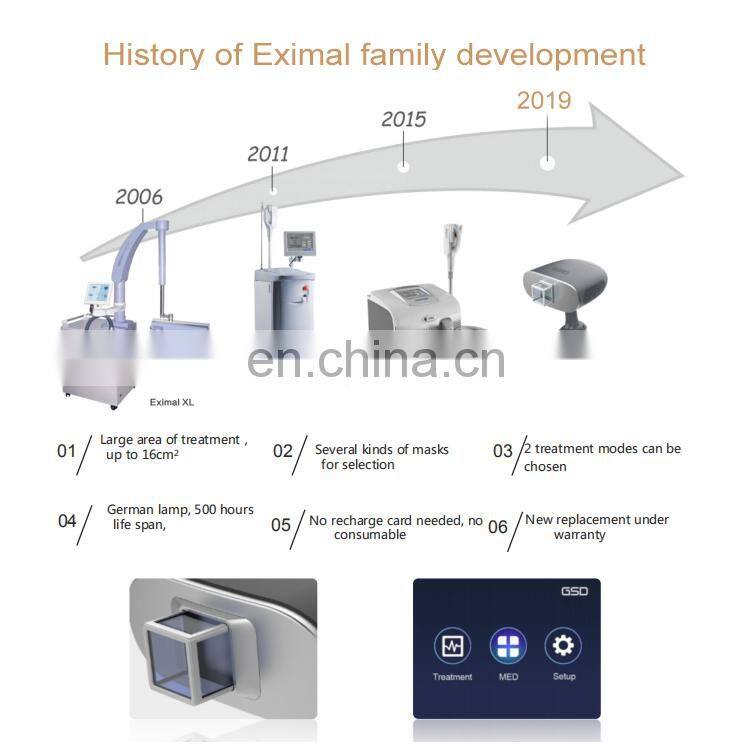 308nm excimer laser vitiligo phototherapy instrument genuine home UVB UV treatment machine
