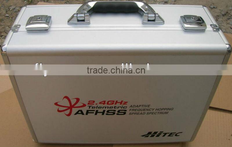 aluminum alloy camera case with safe lock and high density foam lining