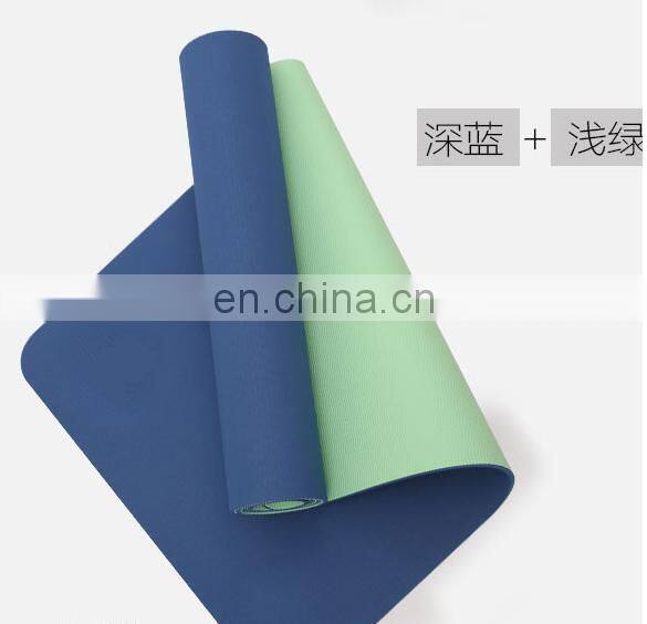 Fitness Natural Rubber TPE Yoga Mat PVC Yoga
