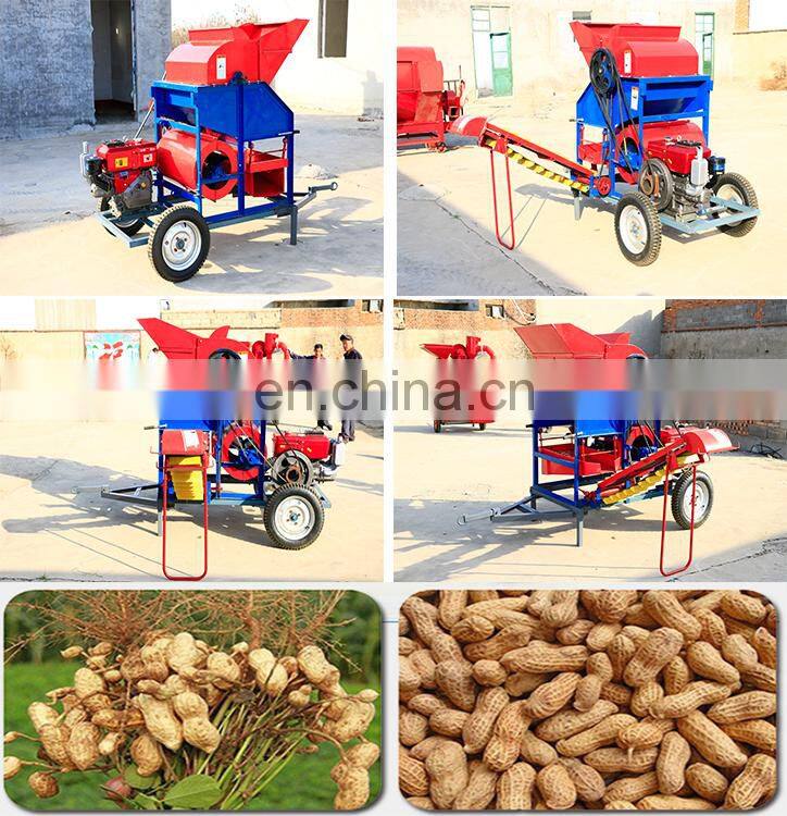 groundnut combine harvester picker machine clean fruit picking machine