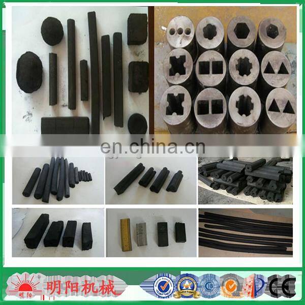 Mingyang machinery ISO CE Various shape and size coal charcoal briquette making machine 008615039052281