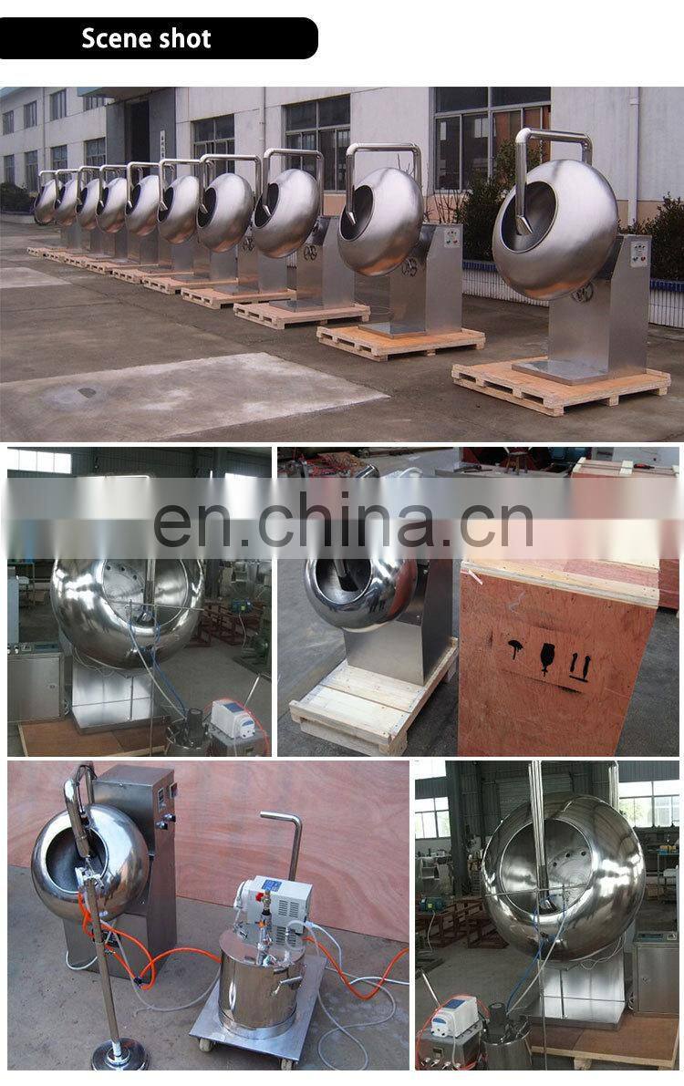 industrial nuts peanut chocolate almond sugar coating pan machine for sale