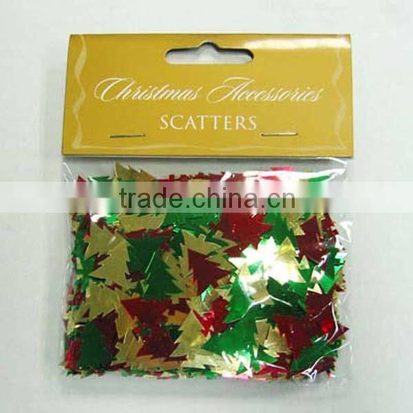 Star-shape matte colors PET Confetti for parties celebration