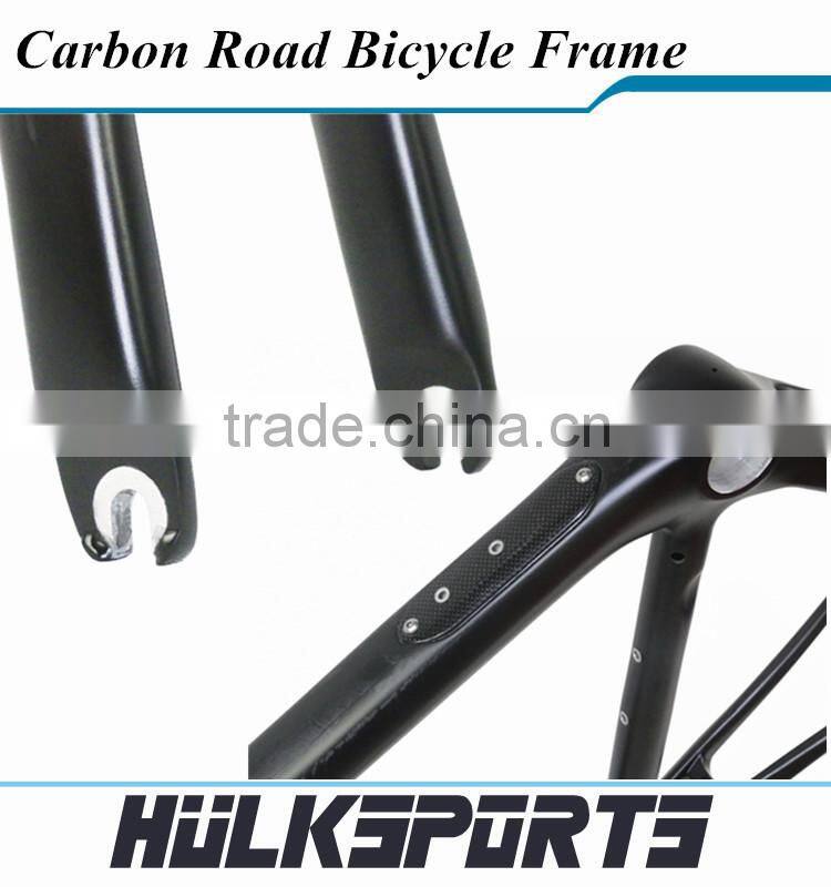 Top Quality carbon bike frame with 28C width of tyre balance new fashion carbon road bike frame