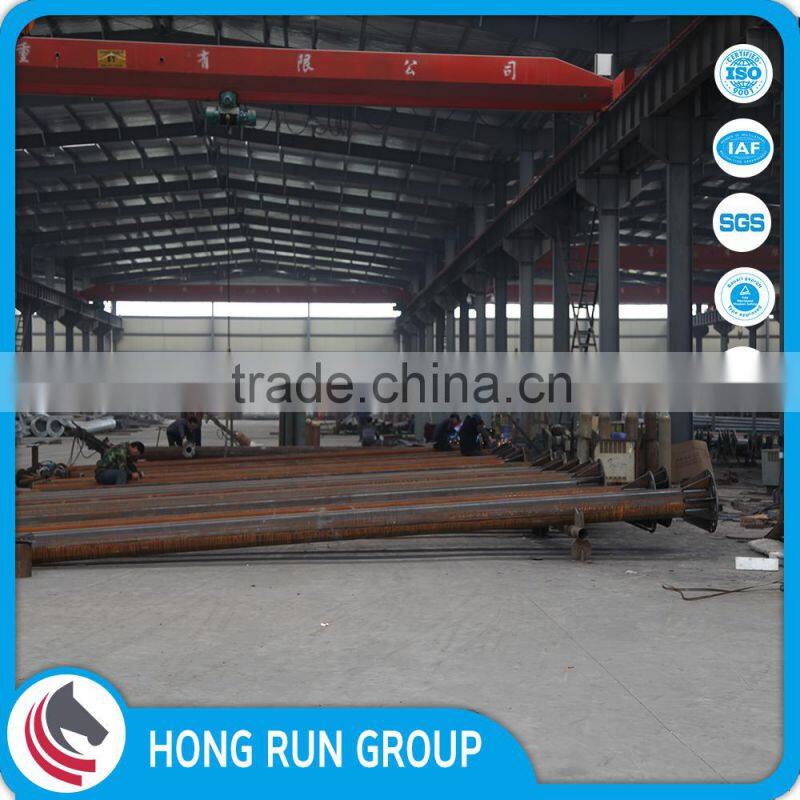 3m-15m Aluminum Body Light Pole for Street Lamp Pole Used in Garden with Certificates TUV/CE/RoHS