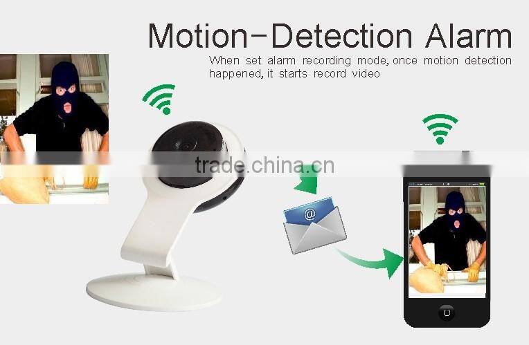Household Wifi Mini IP 2.8mm fixed lens 1MP 720 HD IR CCTV Camera