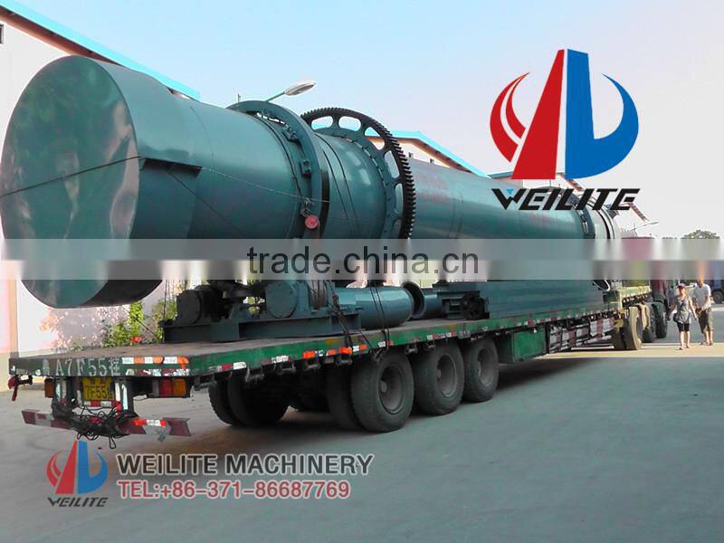 Energy Saving Drum Wood Chip Flour Dryer Machine / Rotary Wood Chip Flour Dryer Machine / Wood Chip Flour Dryer Machine