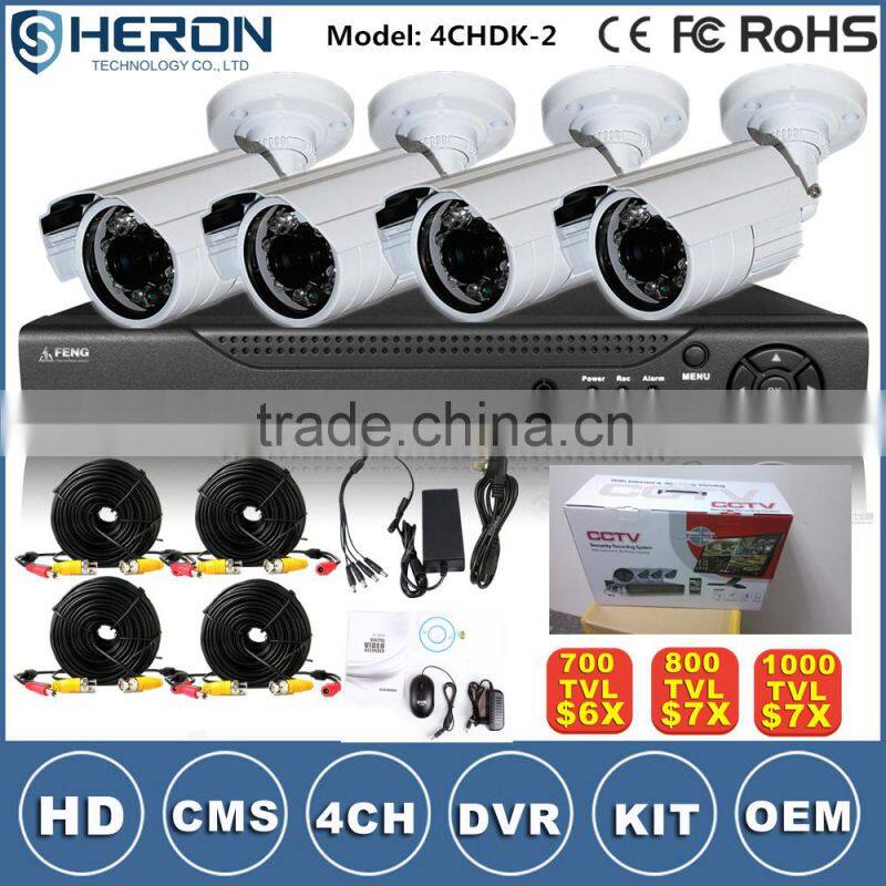 Top 10 cctv cameras DIY 4ch8ch16ch 720p960p dvr camera ahd cctv camera system