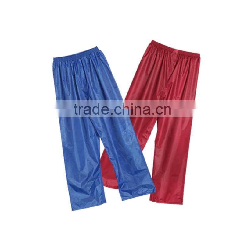 100% polyester waterproof rain jackets unisex rain jacket and pants