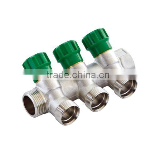 HR1040B brass exhaust 3-ways maniflod