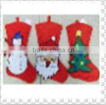 2014 promotional polyester christmas socks