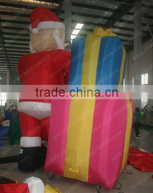popular cartoon inflatable santa claus