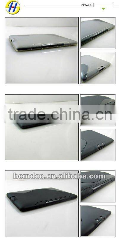 TPU soft cell phone accessories For Amazon Kindle 4 Streamline S Type TPU Case