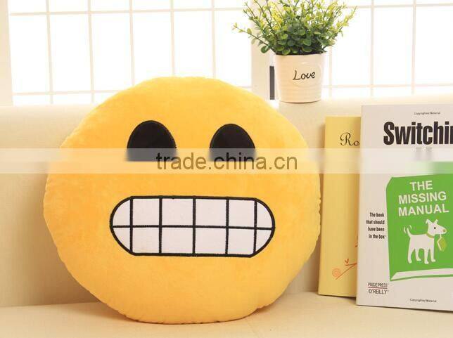 STABILE funny face pillow child emoji pillow