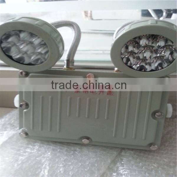 2016hot sale double end anti-explosion emergency light /rechargeable led emergency light