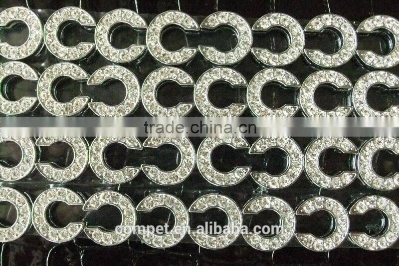 DIY 10mm Rhinestone Slide Letters