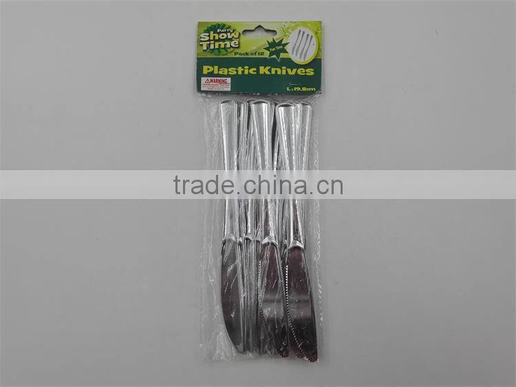 12pc plastic knives