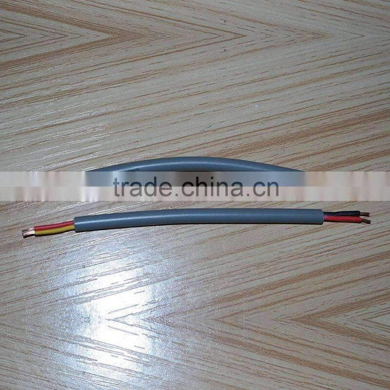 Automatic power line inside and outside stripping machine