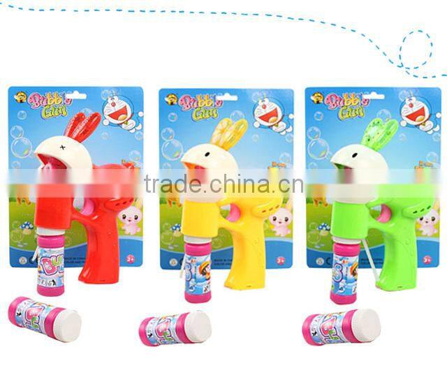Cartoon toys gun bubble gun for kid