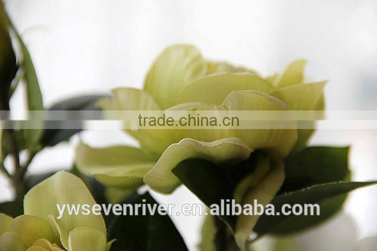 Classical gardenia decorative floral household act the role ofing is tasted The simulation flower silk flowers The table flowers