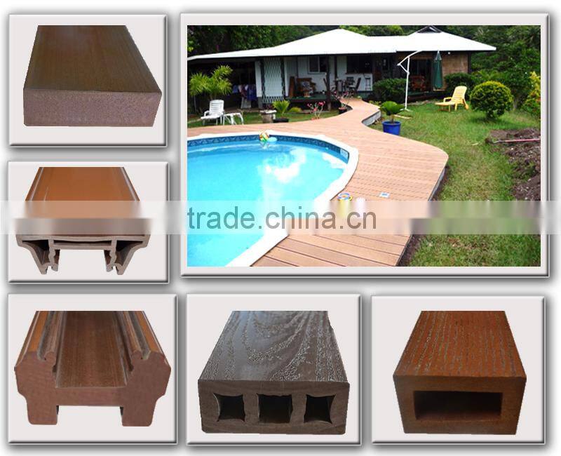 anti-corrosive wpc vinyl fencing,attractive apperance,CE,SGS