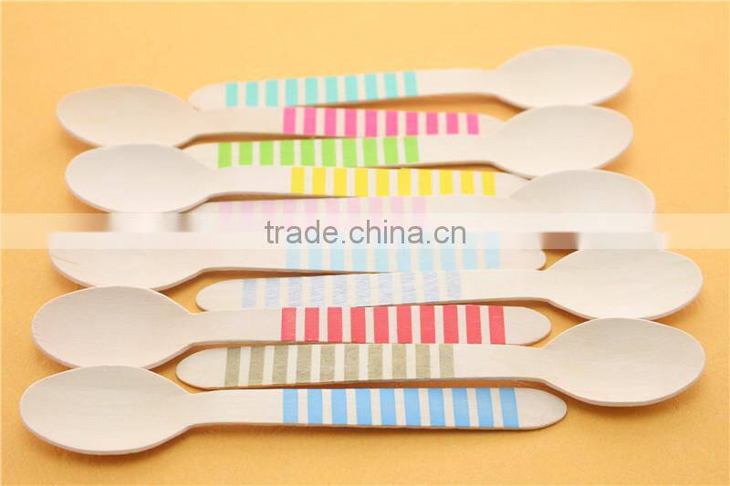 wood spoons Chinese style long handle coffee tea mixing spoon breakage-proof soup ladle kitchen tools